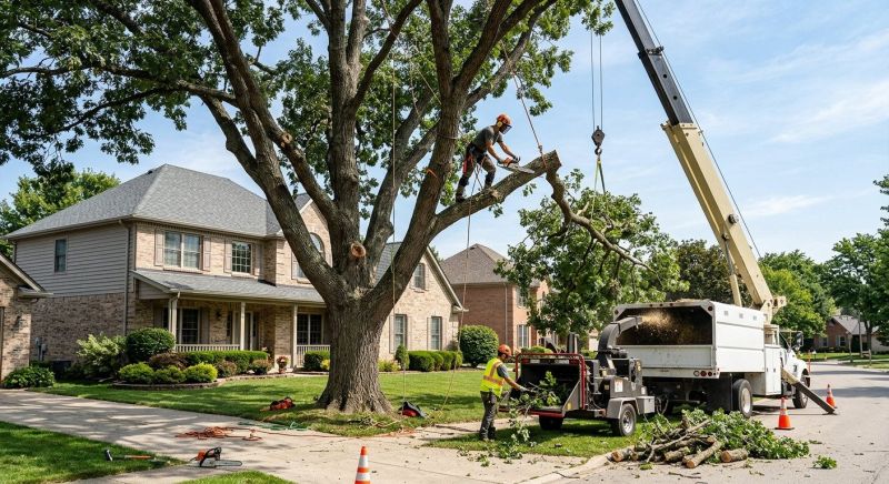 Birch Tree Pruning in Doylestown, PA