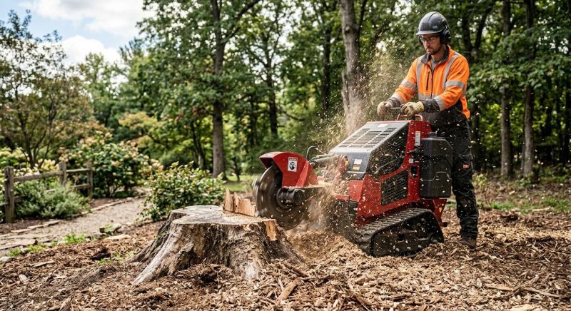 Tree Root Grinding in Calvert County, MD